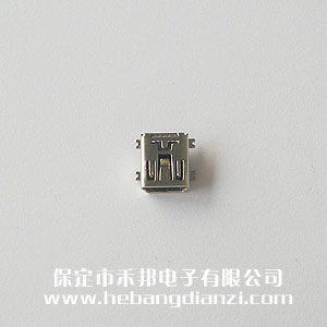 USB Mini座 �N焊式